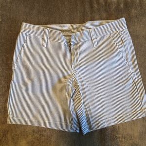 Hurley striped shorts, size 5